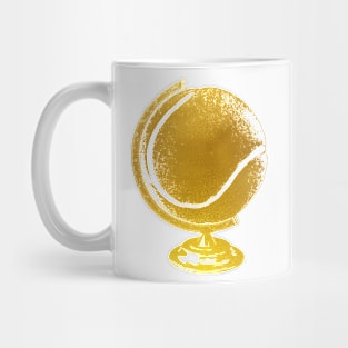 Tennis Globe Mug